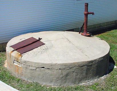 Church cistern, Blue Texas 