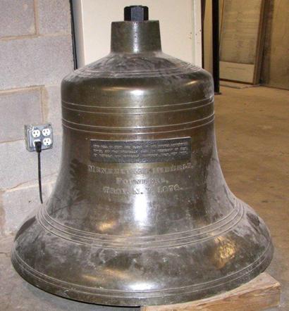 TX 1892 Brazos County Courthouse Bell