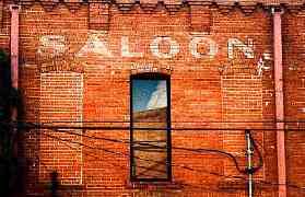 Saloon sign, Bryan Texas