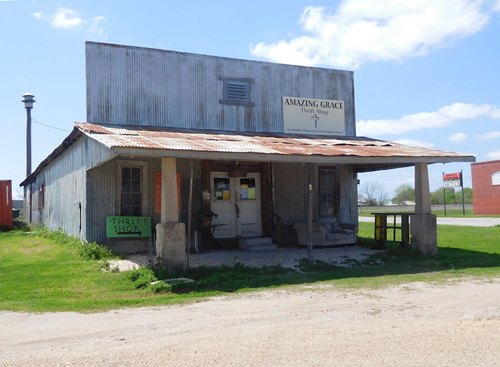 Buckholts, Texas - Thrift shop