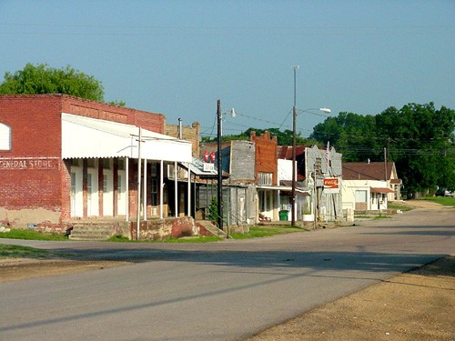 Buckholts, Texas main street