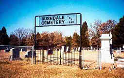 Bushdale TX,  Milam County - Bushdale Cemetery 