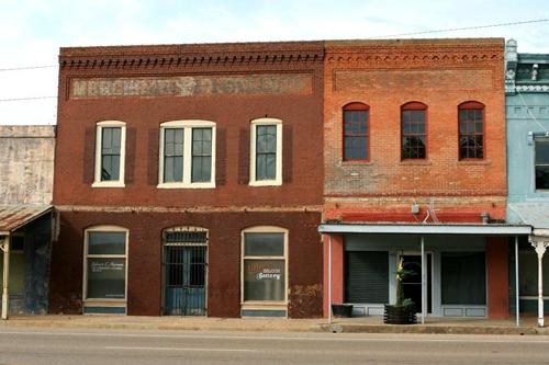 Calvert Texas downtown buildings