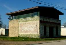 Coca Cola ghost sign in Milam, Texas