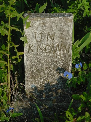 Unknown grave, Cameron Pioneer Cemetery 