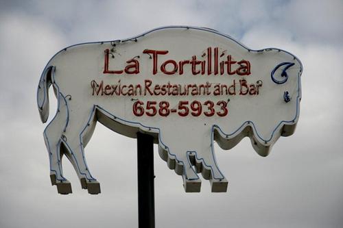 La Tortillita neon sign, Cibolo Texas 