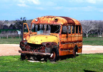 TX - Cistern schoolbus