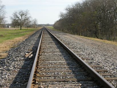 Courtney T X Railroad tracks
