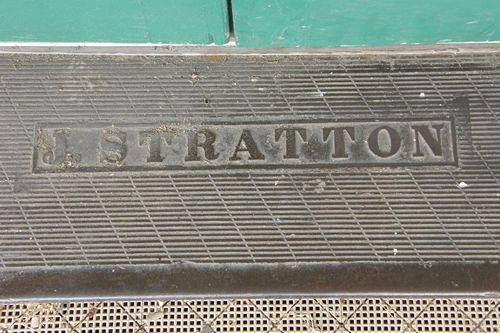 Cuero Texas Stratton Building threshhold