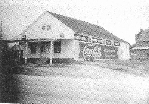  Engle, Texas - Herzik's Store and Post Office, 1950s 