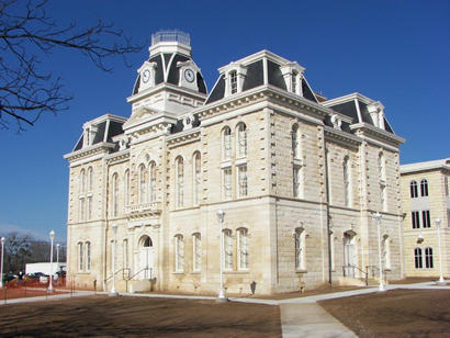 Franklin TX Restored 1882 Robertson County Courthouse