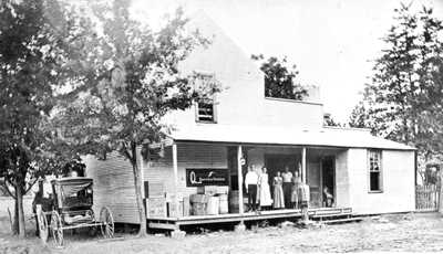 Frelsburg Texas - W.E. Pophanken Store,  vintage photo