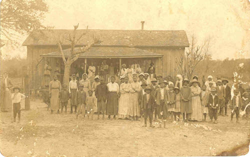Glidden, Texas axe murder site, 1912
