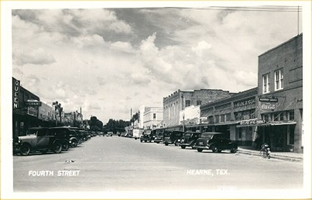 Hearne, TX - 4th Street, 1930