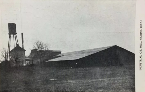 Hearne Texas - Industrial Oil Mill old photo