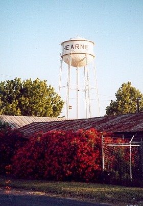 Hearne, Texas water tower
