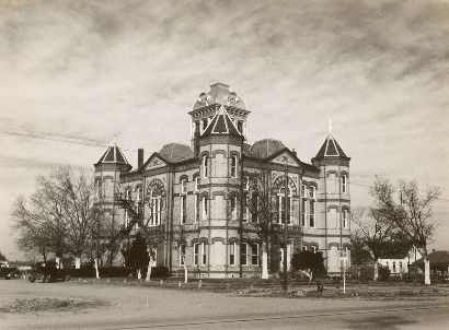 1894 waller County Courthouse, Hempstead TX old photo