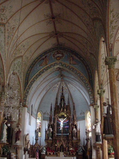 High Hill Texas - St. Mary's Catholic Church Sanctuary