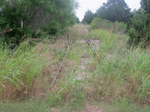 Hills TX - Hillspur TX, abandoned railroad tracks