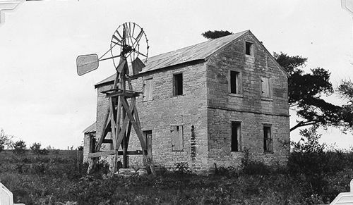 Hochheim TX Stage coach Inn with Windmill