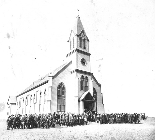 Holman TX - St. Wenceslaus Catholic Church, 1919 dedication