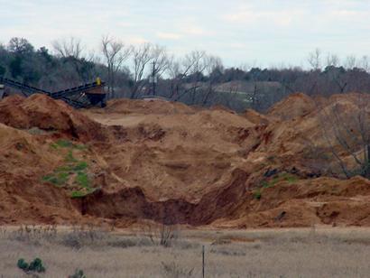 Kirtley Texas sand pit