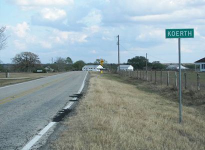 Entering Koerth Texas