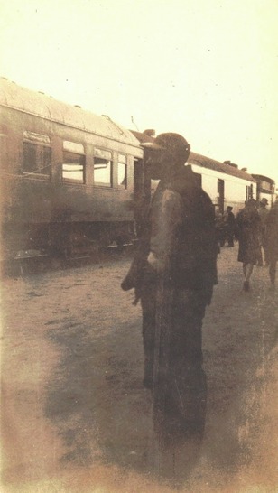 Ledbetter TX Train Station 1928 