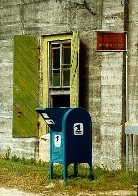 Meyersville TX Post Office and mail box