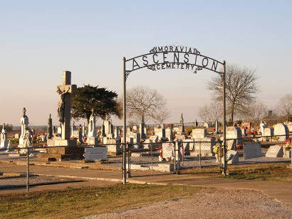 Moravia Texas - Moravia Ascension Cemetery
