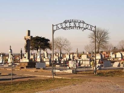 Moravia Texas - Moravia Ascension Cemetery