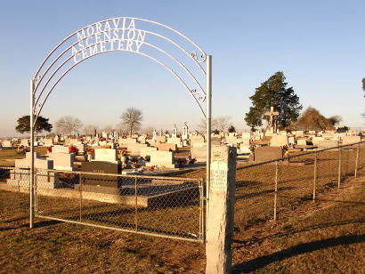 Moravia Texas - Moravia Ascension Cemetery