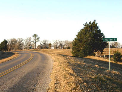 Moravia Texas - city limit