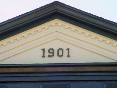 1901 Moulton Texas school building date