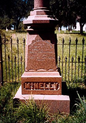 Washington County TX - Mt. Zion Cemetery Texas Ranger Captain McNelly Tombstone