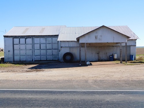 Mudville TX - Cotton gin  building