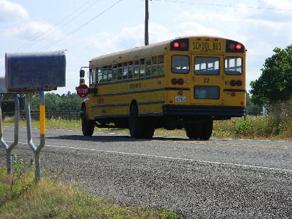 Washinton County, TX - Muellersville Schoolbus