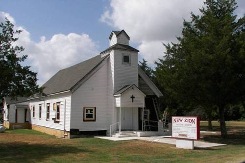 Mumford, Texas - New Zion Baptist Church