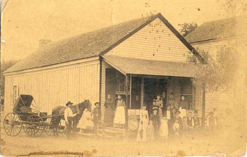 Oakland TX vintage photo - John McIntosh Store