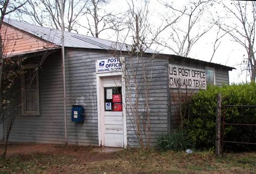 US post office in Oakland Texas