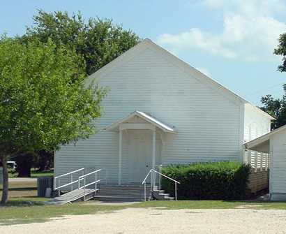 Old Moulton Baptist Church , Texas