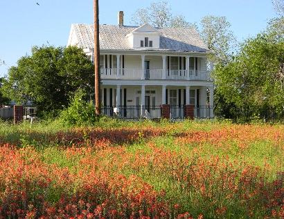 Paige Texas -  Indian Paint Brush and Home