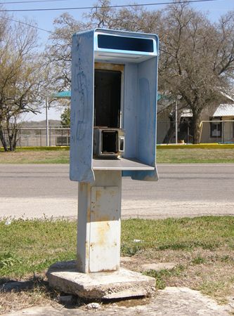 Prairie Lea Tx old paid phone