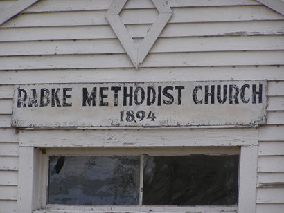 Rabke Methodist Church 1894
