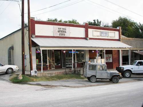 Red Rock Texas general store