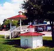 Round Top Texas gazebo and pumphouse 