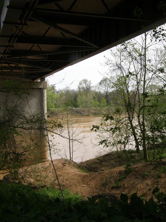Brazos river bridge near  Stephen F. Austin State Park