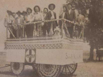 Somerville TX Vintage photo - Sante Fe Float