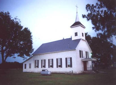 Zion Lutheran Church, East Of Sublime, Texas 