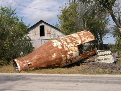 Milk Bottle Motel, Uhland, Texas